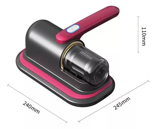 Aspiradora Inalámbrica de mano antiácaros con luz UV