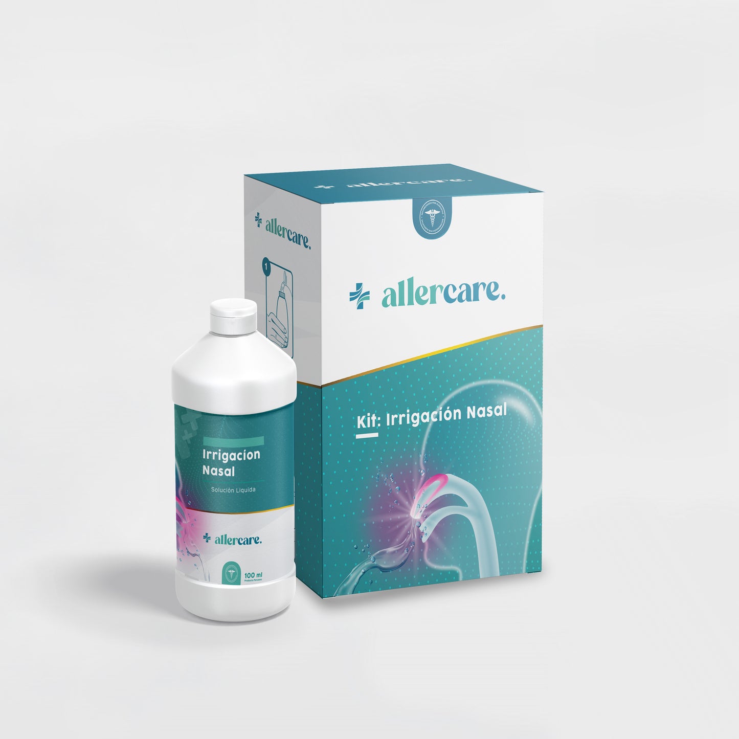 Kit de Irrigacion Nasal Allercare
