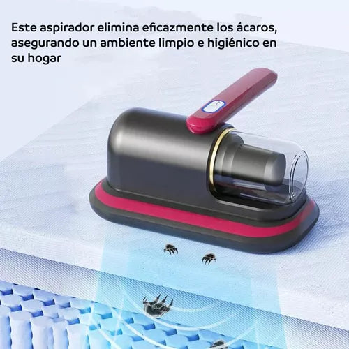 Aspiradora Inalámbrica de mano antiácaros con luz UV